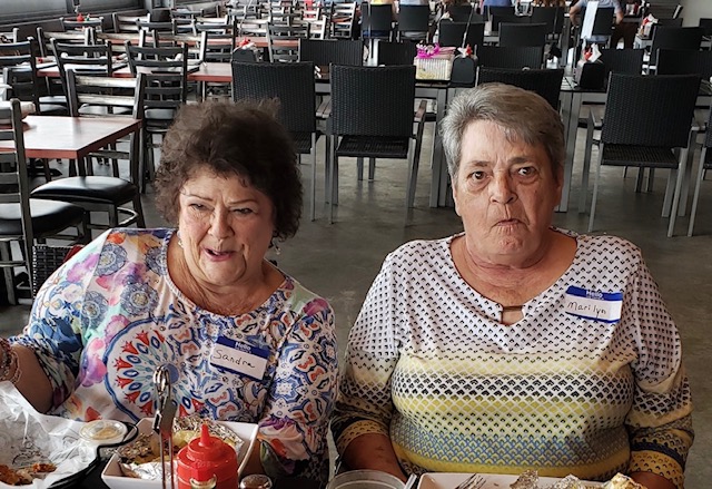 Sandra Borel and Marilyn Jackson